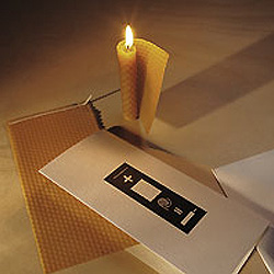 Weihnachtskarte Wax - witzige Weihnachtskarte