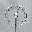 Garden Disc Glass Garden Disc Gartenthermometer - Odin Gartenthermometer