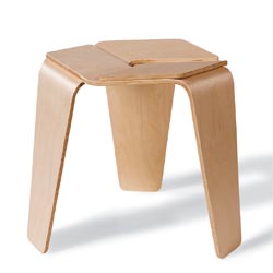 Hocker aus Holz - Offi Zumi