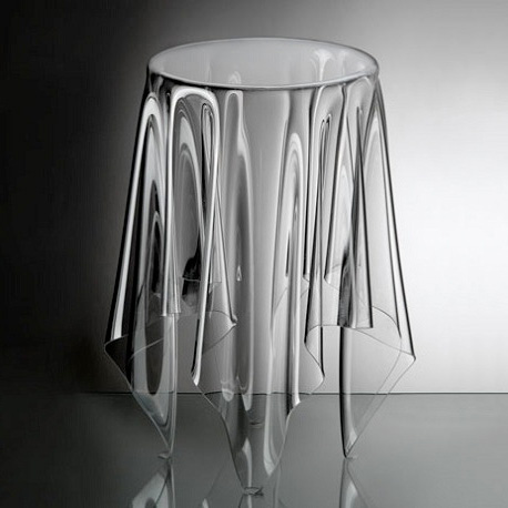 Stehtisch Illusion - Mega Illusion Essey - Bistro Tisch aus Acrylglas